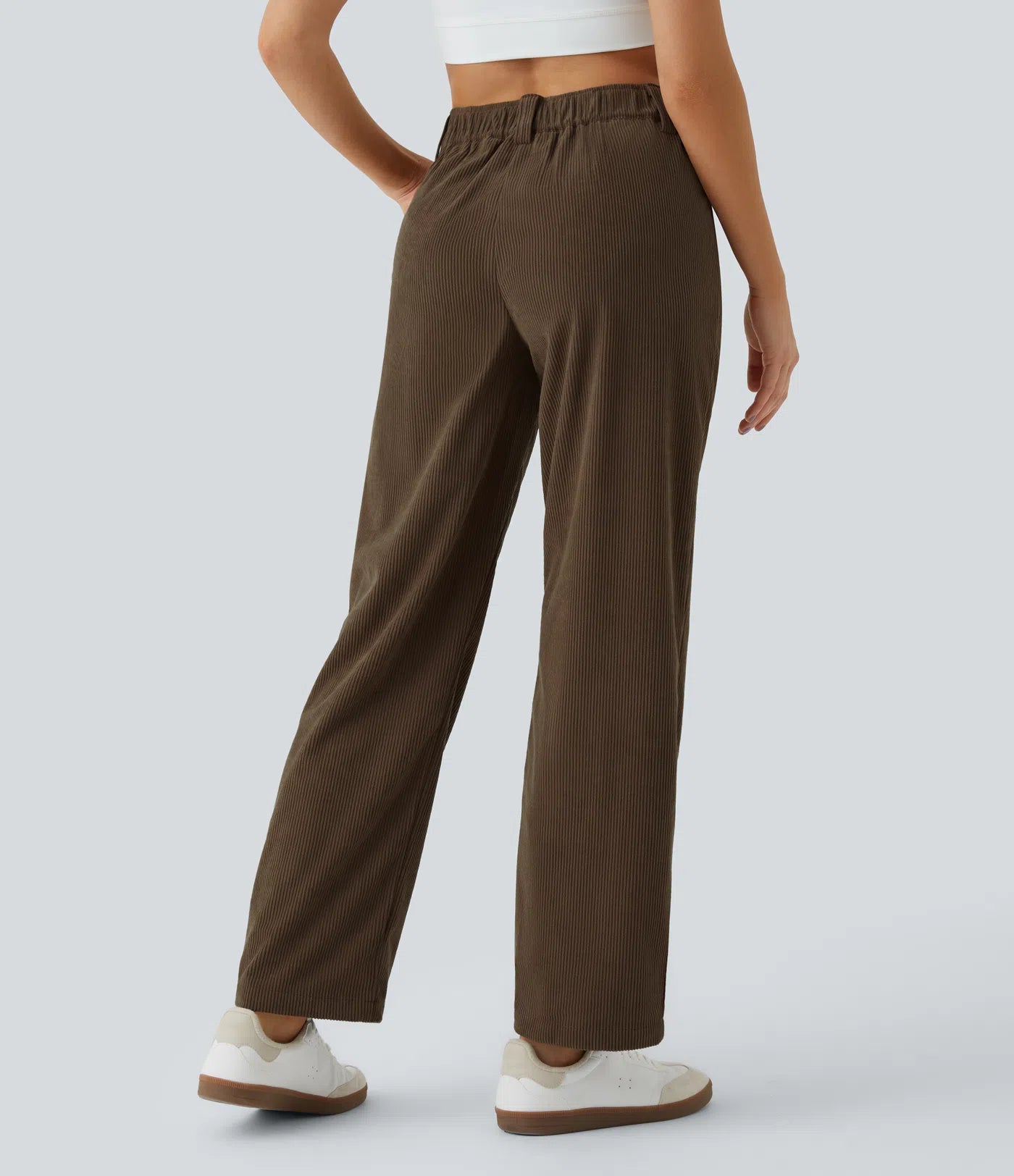 Émile – Pantalon velours côtelé avec poches - Demitasse LuvaParis