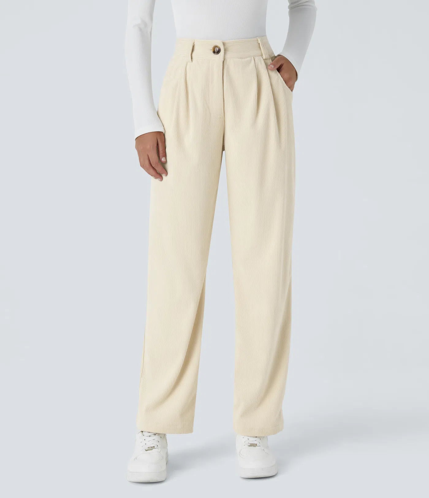 Émile – Pantalon velours côtelé avec poches - Vanilla Ice LuvaParis