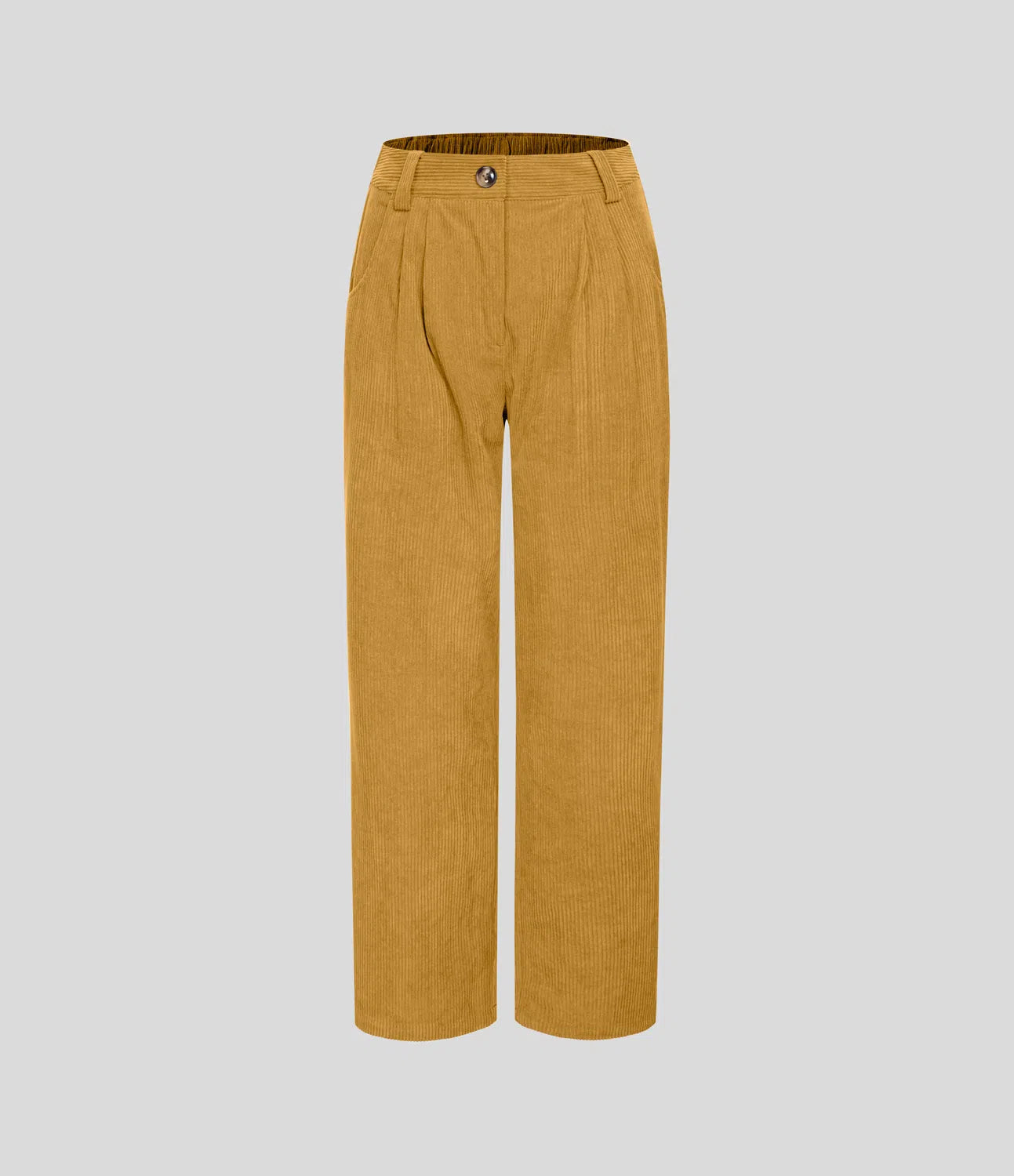 Émile – Pantalon velours côtelé avec poches - Amber Gold LuvaParis