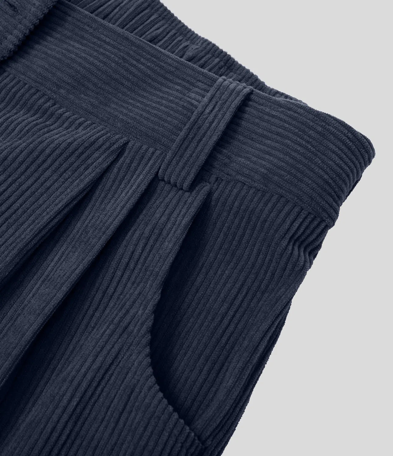 Émile – Pantalon velours côtelé avec poches - Dress Blues LuvaParis