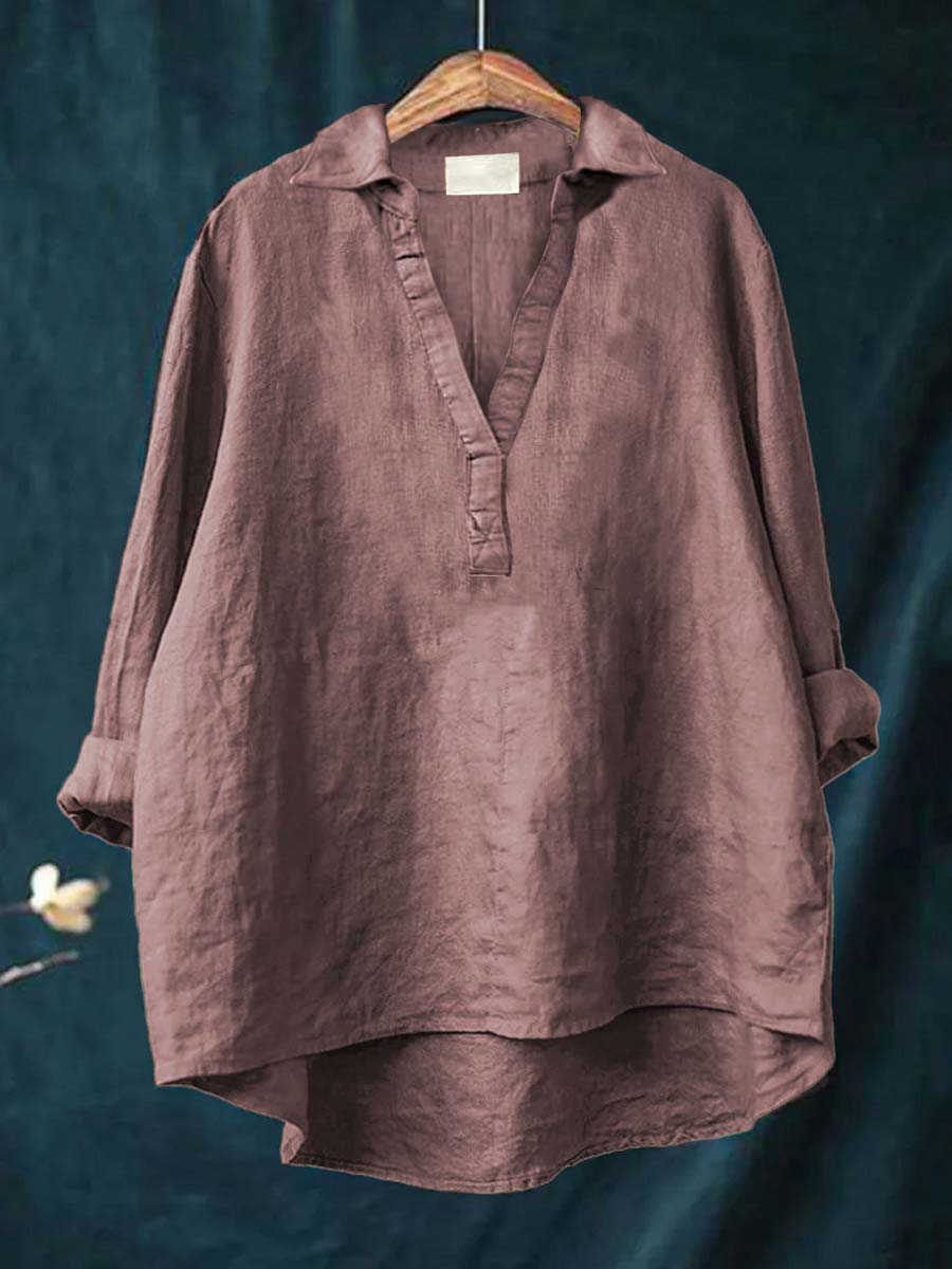 Andrea™ - Blouse en lin LuvaParis