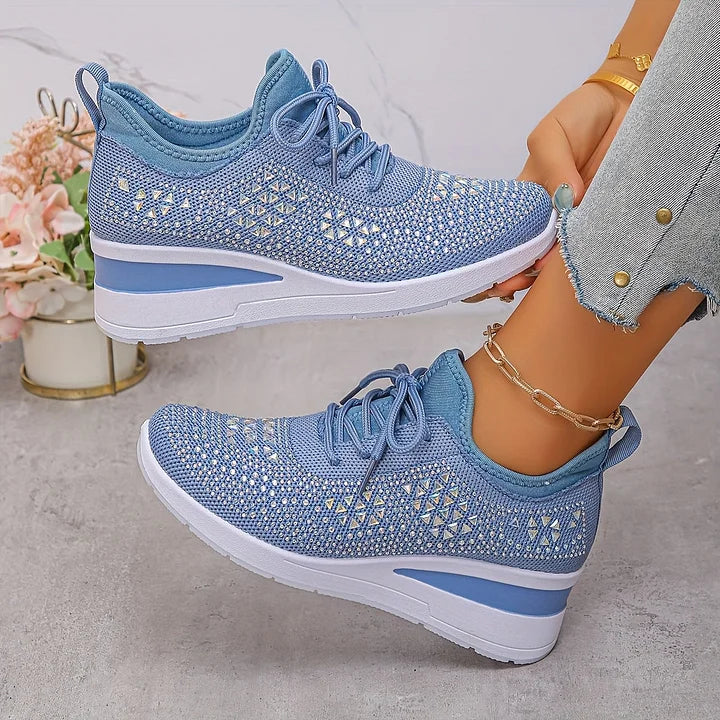 Giselle – Baskets orthopédiques avec strass scintillants LuvaParis
