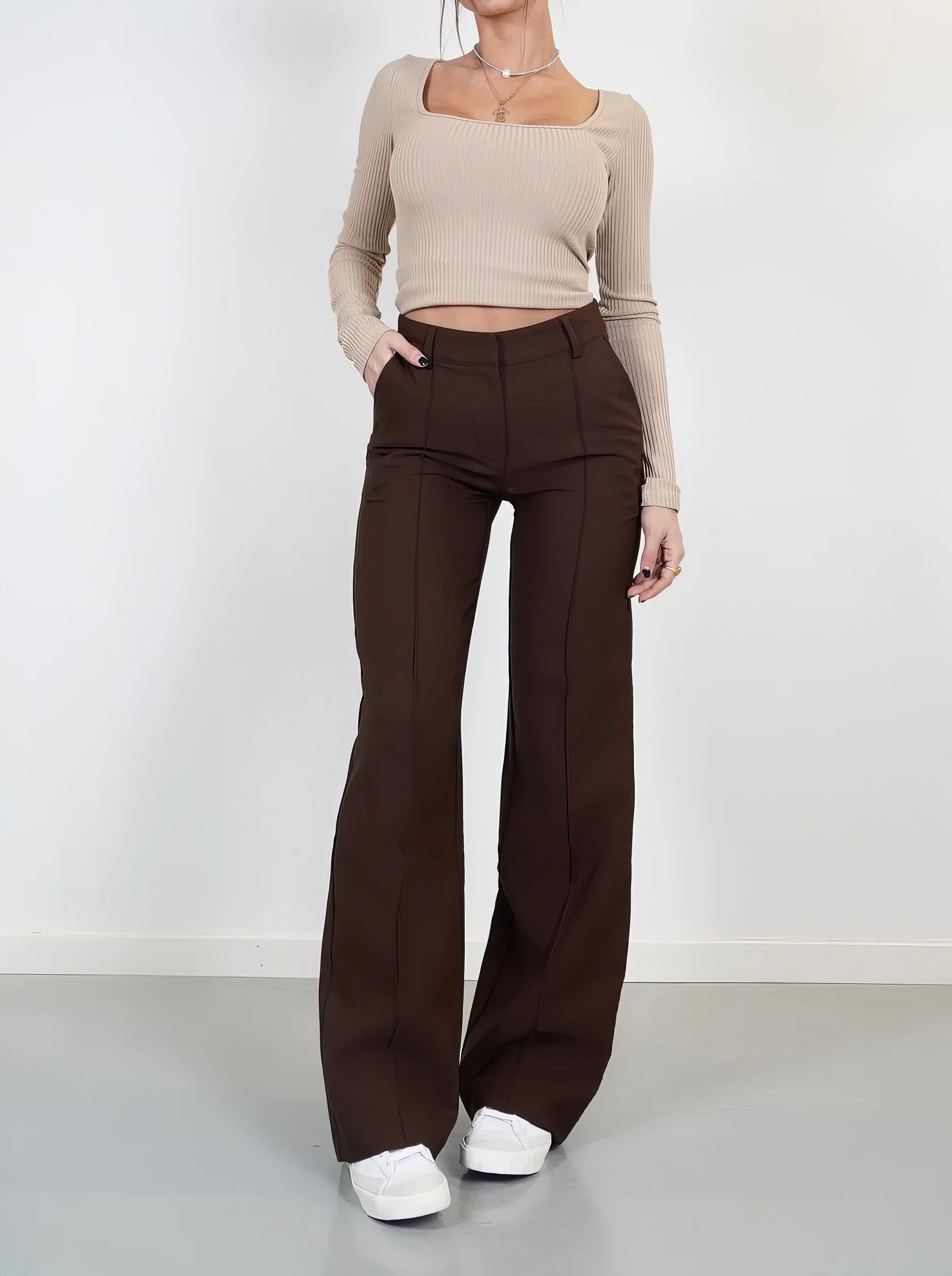 Virginie | Pantalon Élégant Flatteur LuvaParis