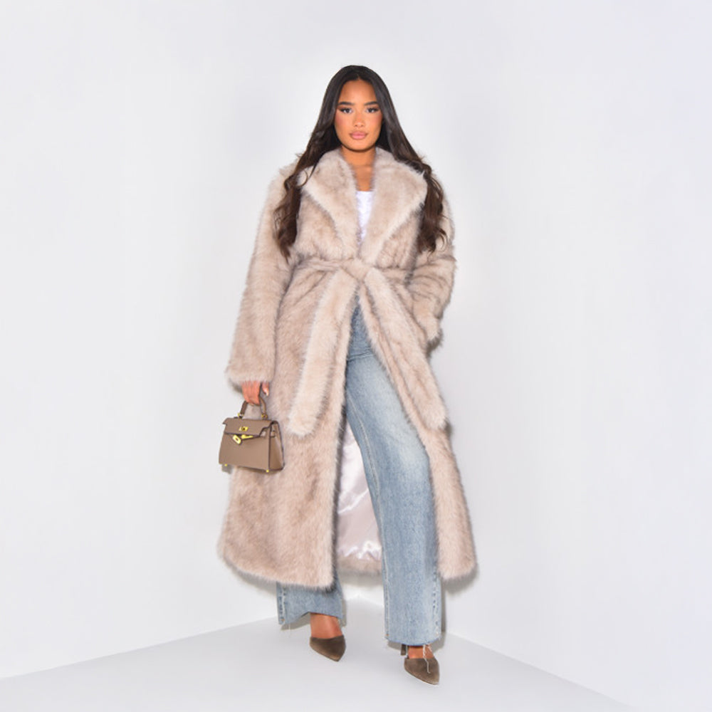 Elena | Manteau Fourrure LuvaParis