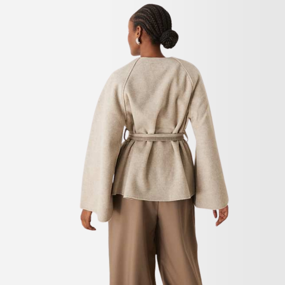 Ava | Manteau Beige LuvaParis