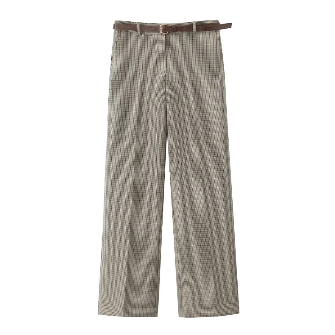 Victoire | Pantalon Carreaux Classique LuvaParis