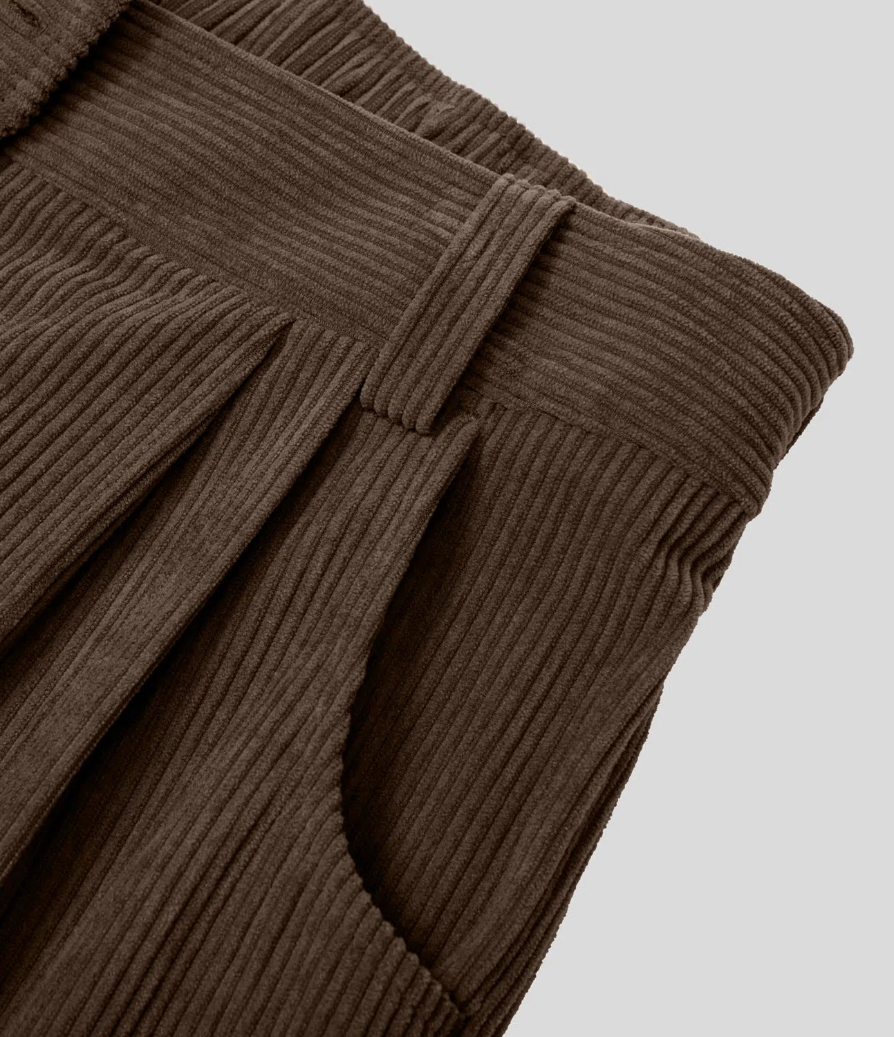 Émile – Pantalon velours côtelé avec poches - Demitasse LuvaParis