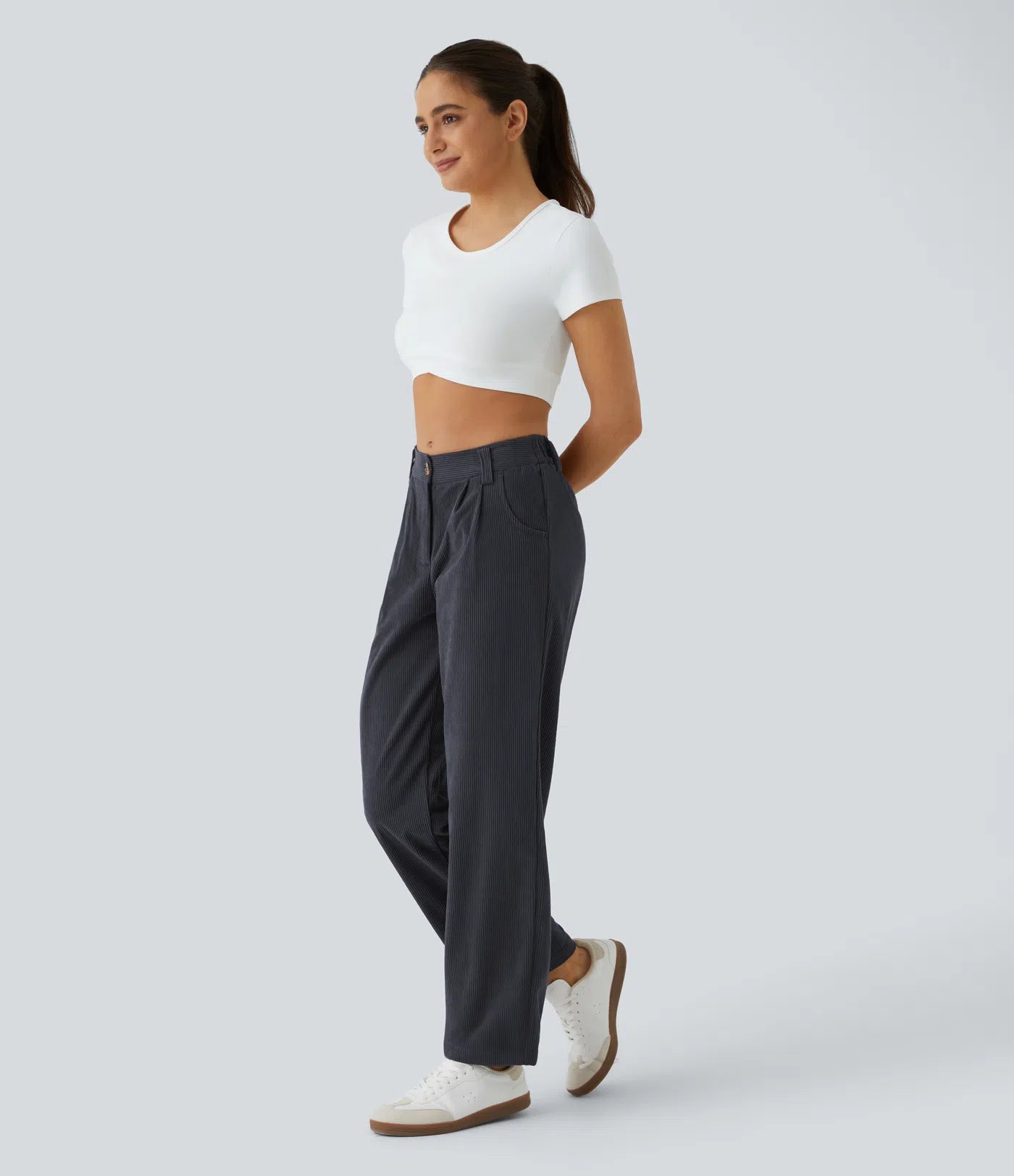 Émile – Pantalon velours côtelé avec poches -  Nine Iron LuvaParis