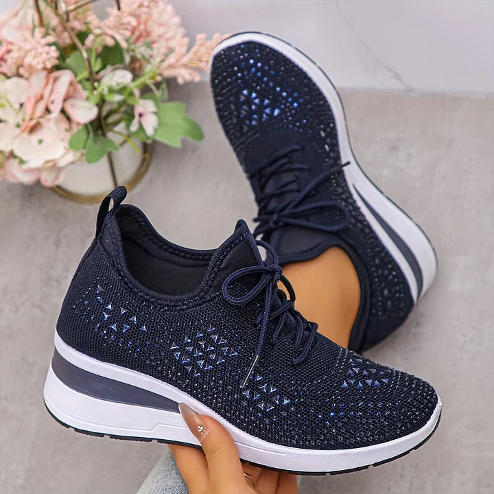 Giselle – Baskets orthopédiques avec strass scintillants LuvaParis