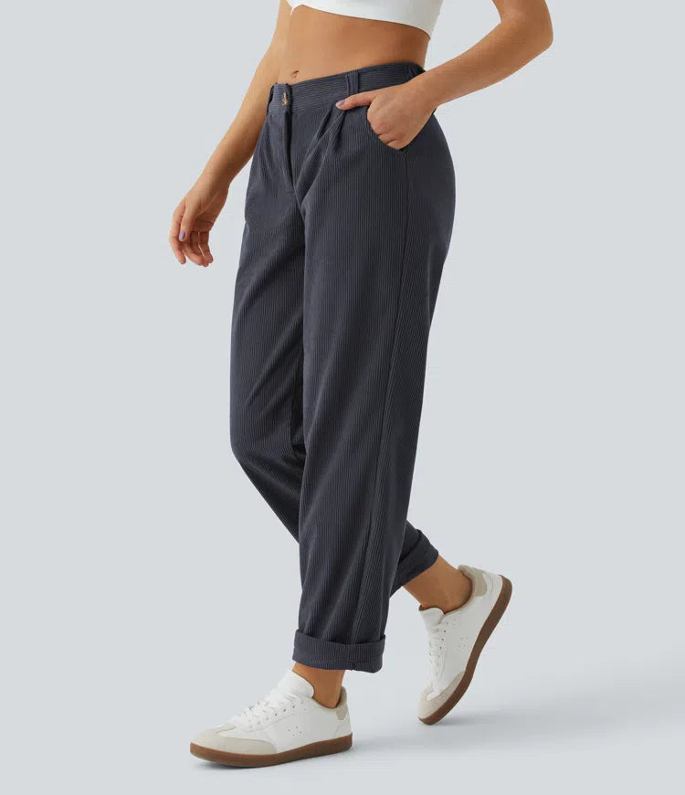 Émile – Pantalon velours côtelé avec poches -  Nine Iron LuvaParis