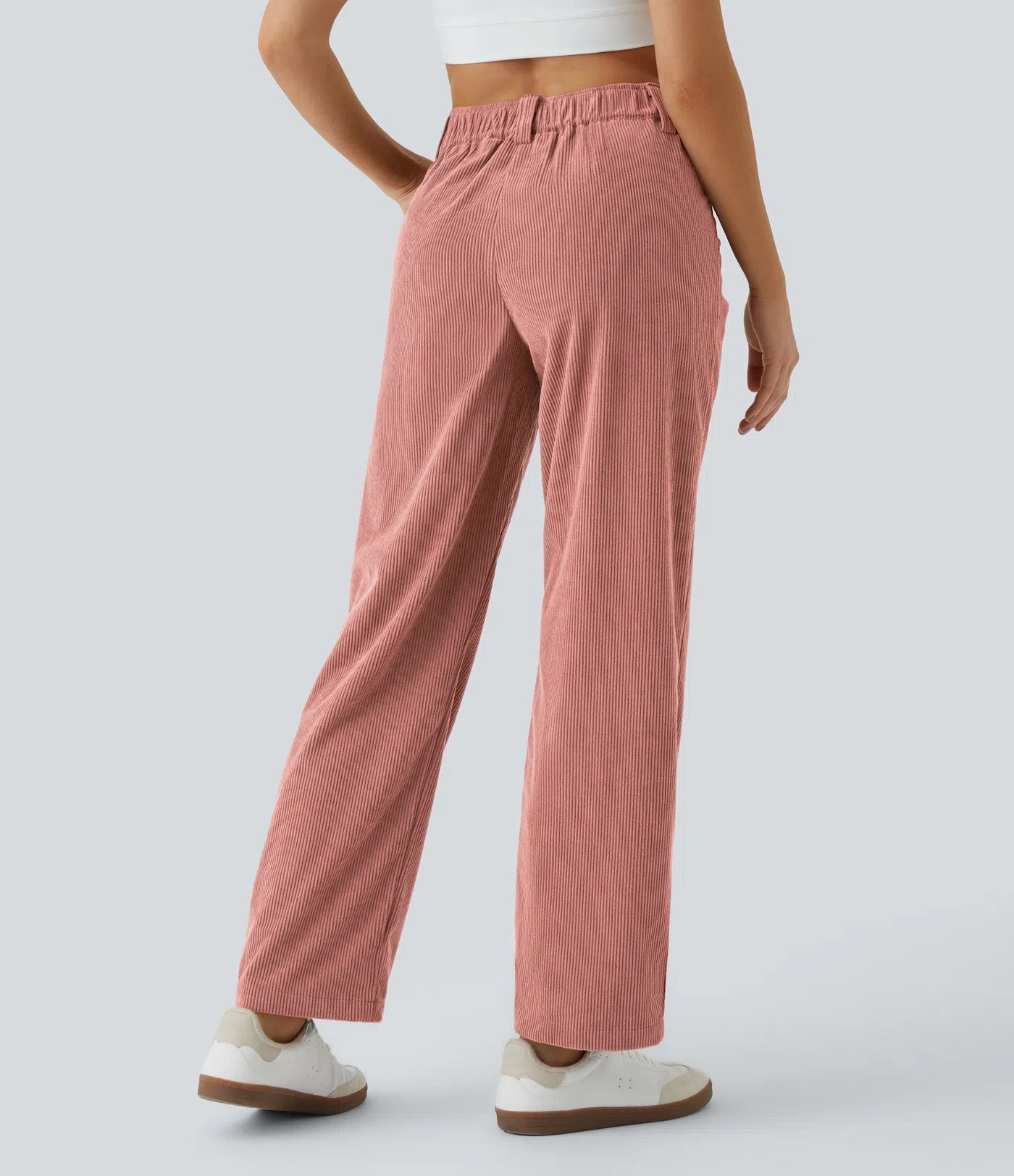 Émile – Pantalon velours côtelé avec poches - Desert Sand LuvaParis