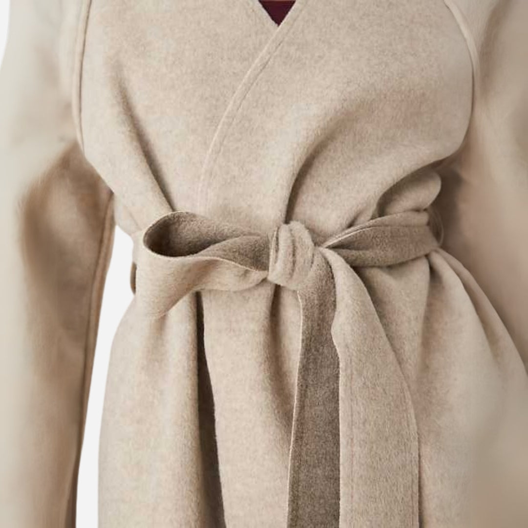 Ava | Manteau Beige LuvaParis