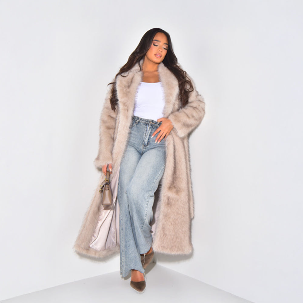 Elena | Manteau Fourrure LuvaParis