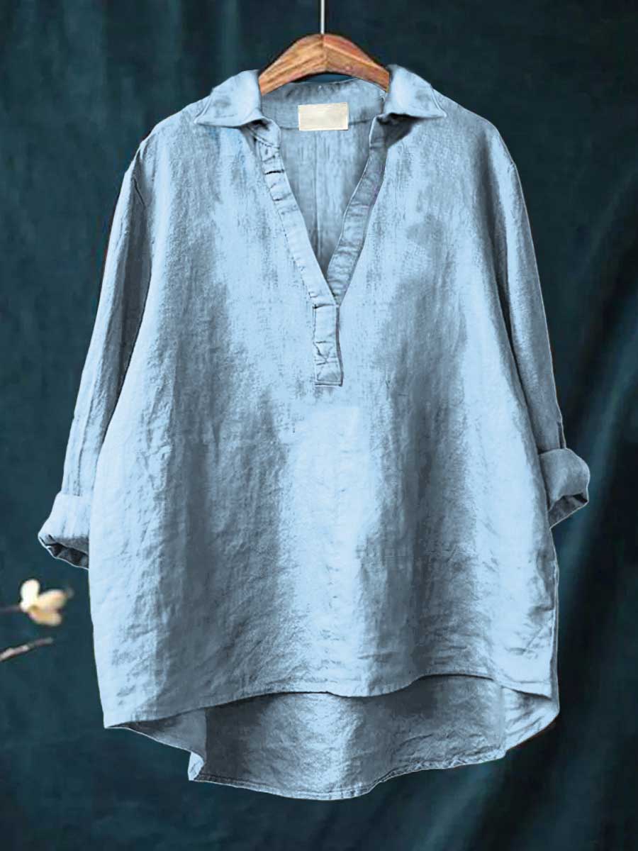Andrea™ - Blouse en lin LuvaParis
