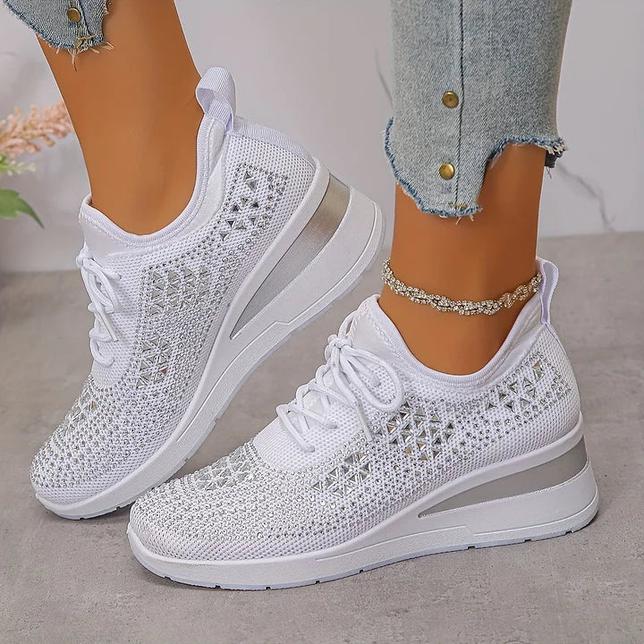 Giselle – Baskets orthopédiques avec strass scintillants LuvaParis