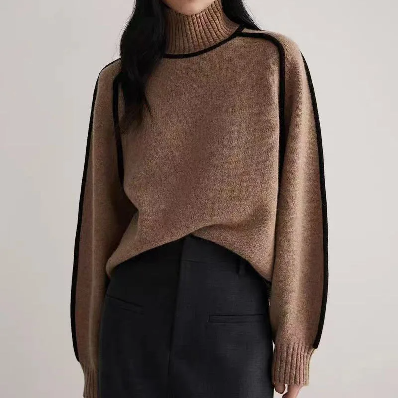 BNOIR | Pull à col roulé confortable LuvaParis