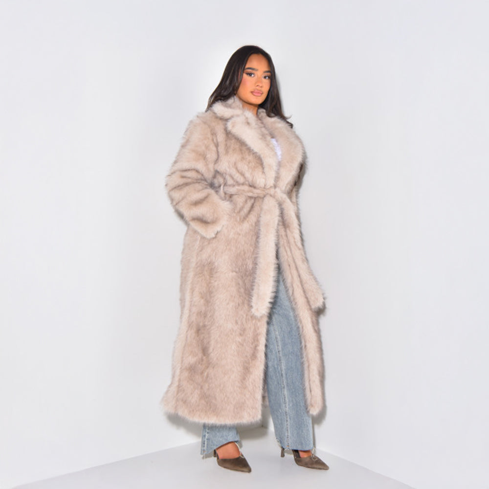 Elena | Manteau Fourrure LuvaParis