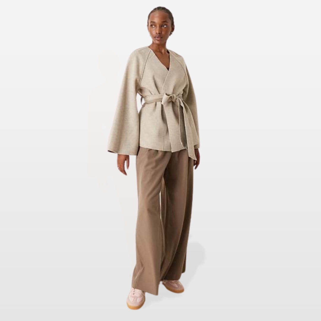 Ava | Manteau Beige LuvaParis