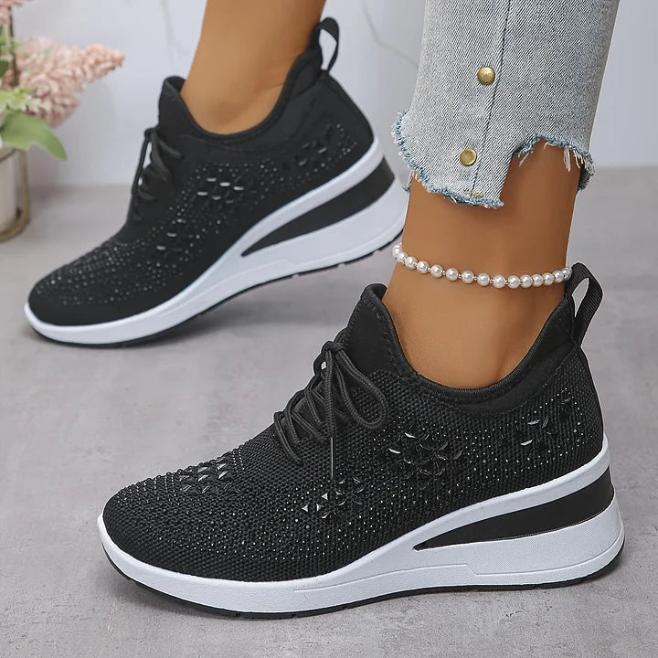 Giselle – Baskets orthopédiques avec strass scintillants LuvaParis