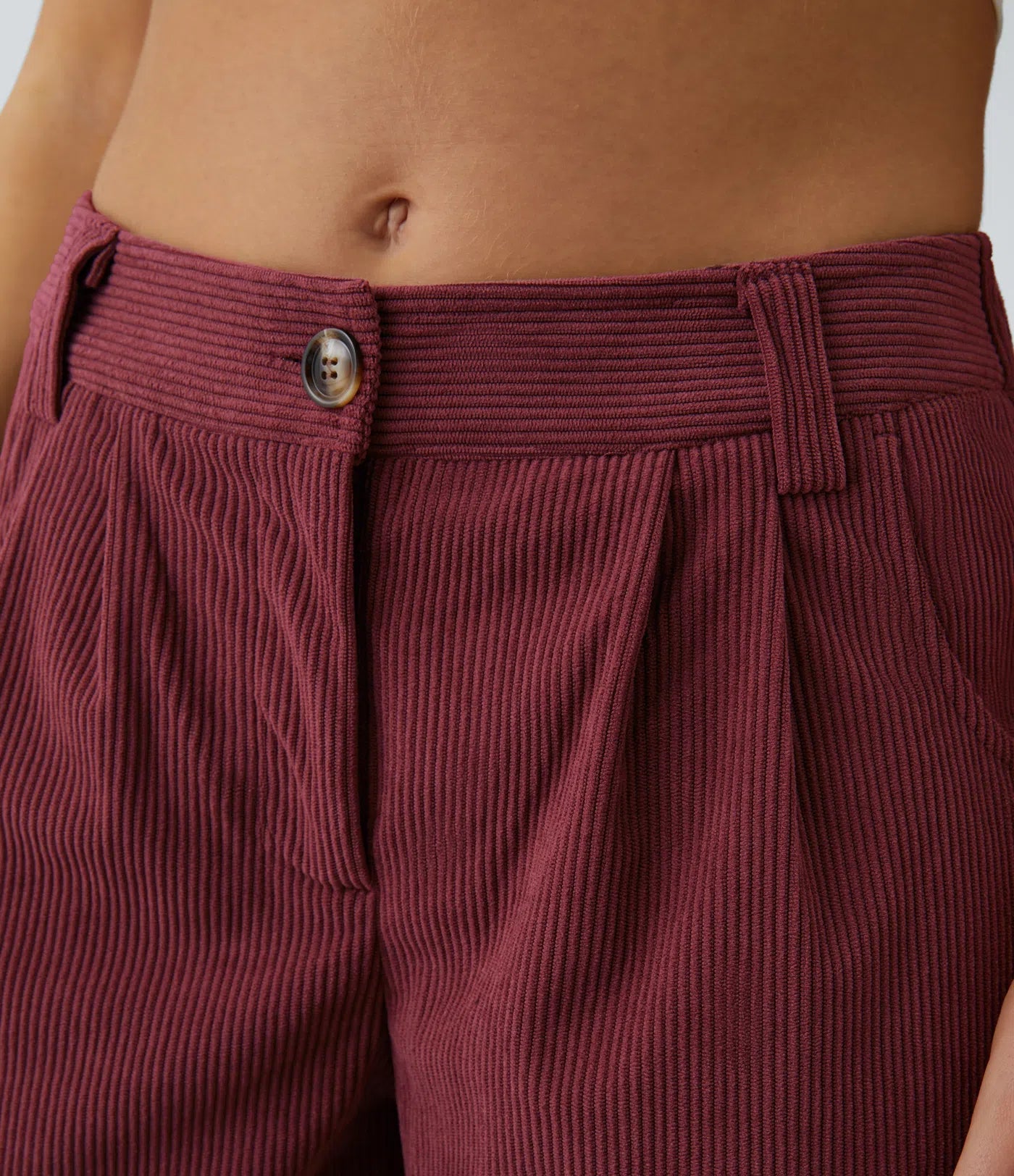 Émile – Pantalon velours côtelé avec poches - Pomegranate LuvaParis