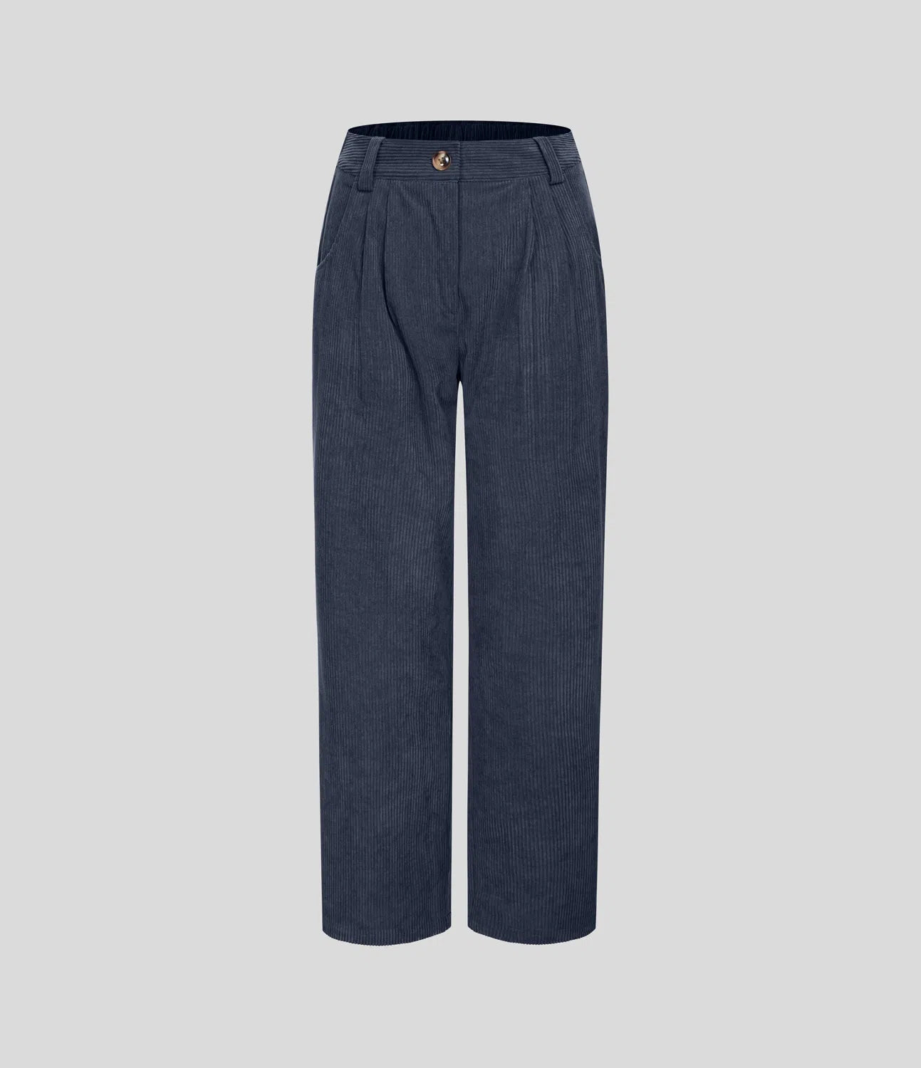 Émile – Pantalon velours côtelé avec poches - Dress Blues LuvaParis