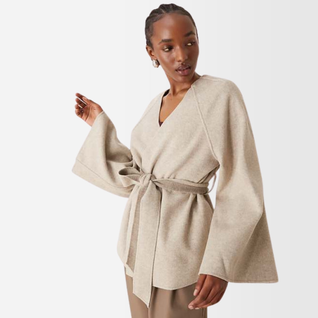 Ava | Manteau Beige LuvaParis