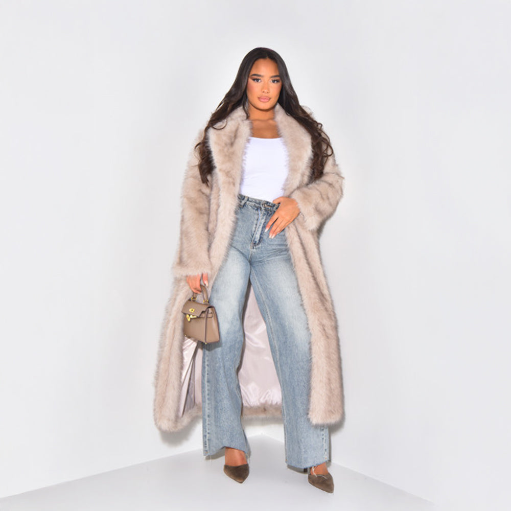 Elena | Manteau Fourrure LuvaParis