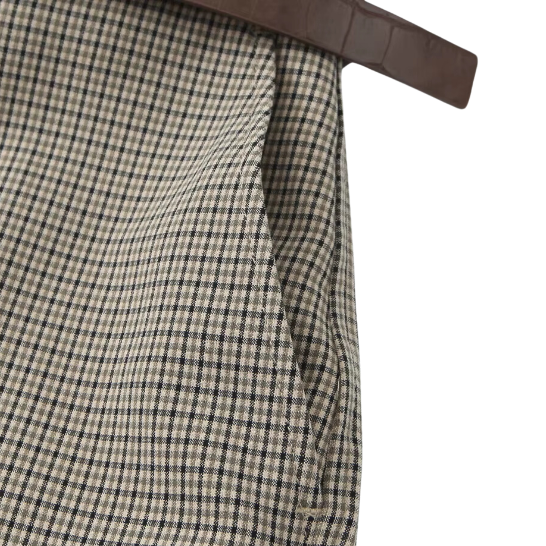 Victoire | Pantalon Carreaux Classique LuvaParis