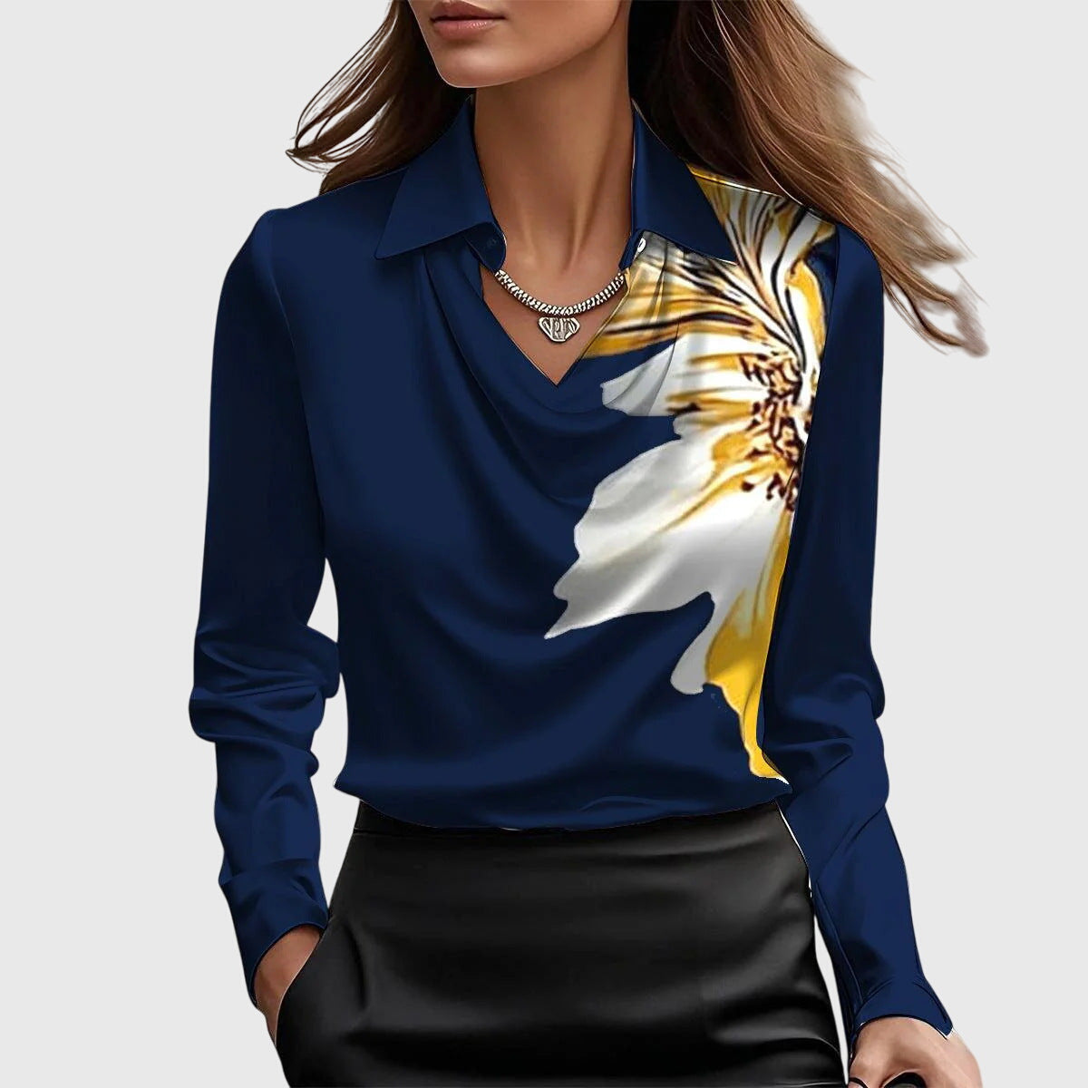Amélia™ | Blouse Chic & Fluide LuvaParis