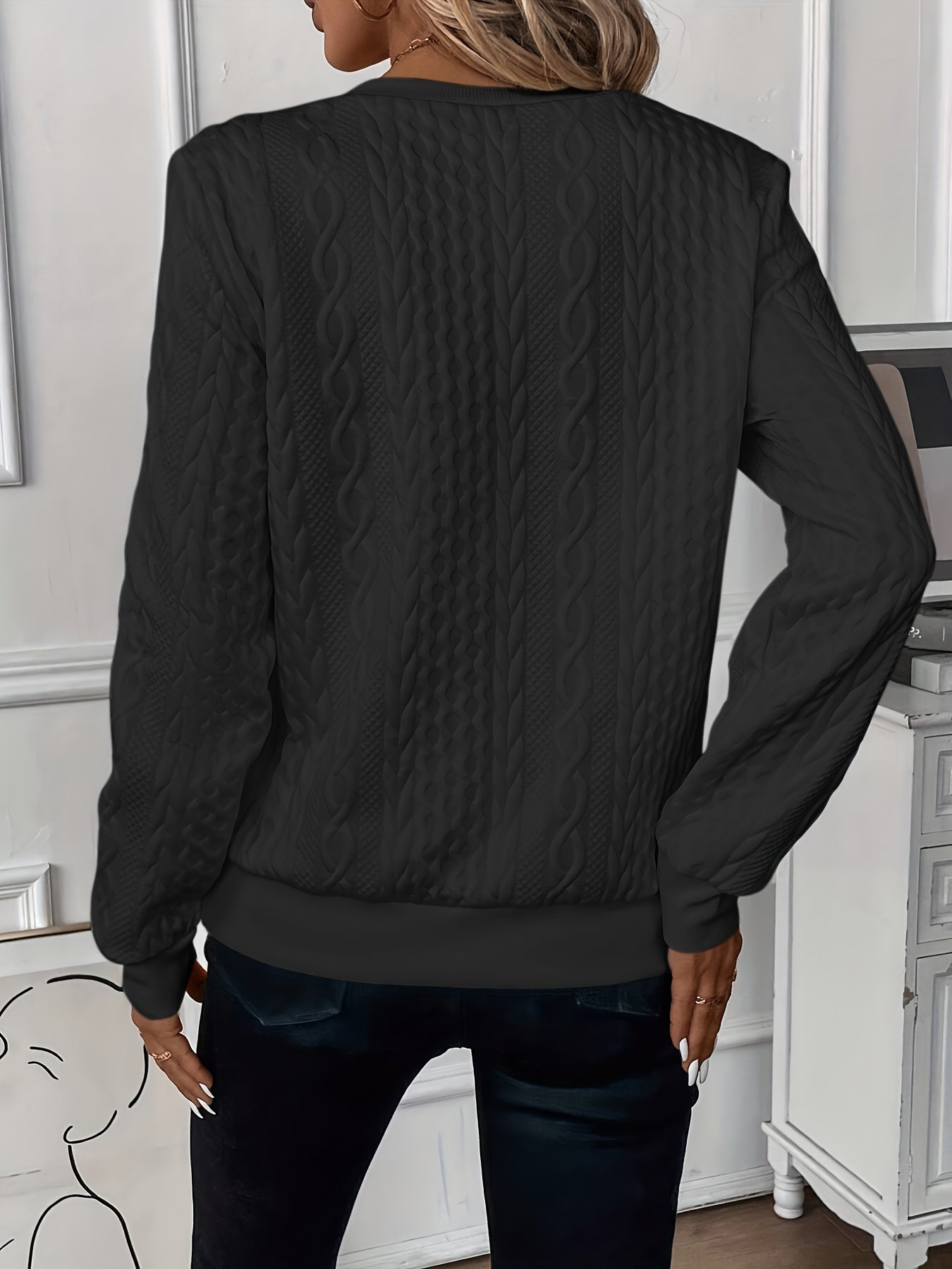 Emily™ | Pull Chic en Maille Raffinée LuvaParis