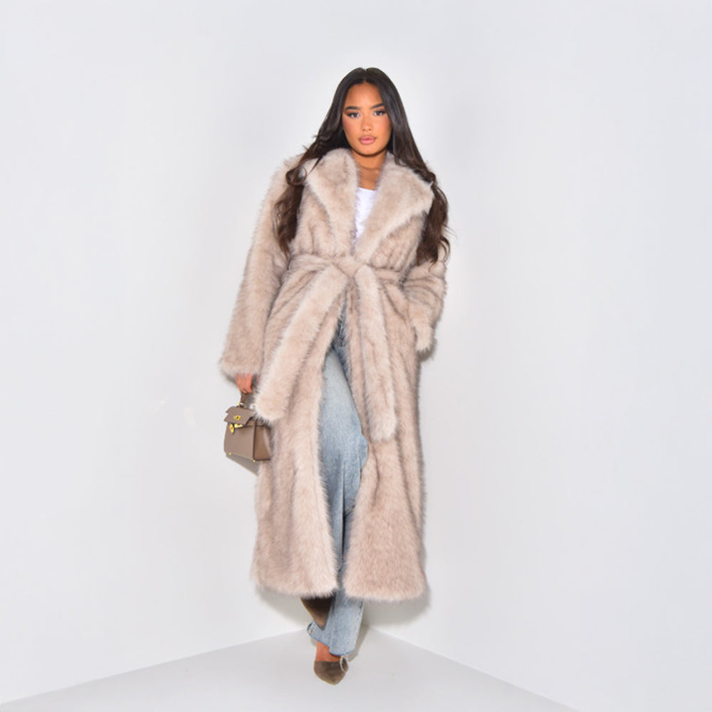 Elena | Manteau Fourrure LuvaParis