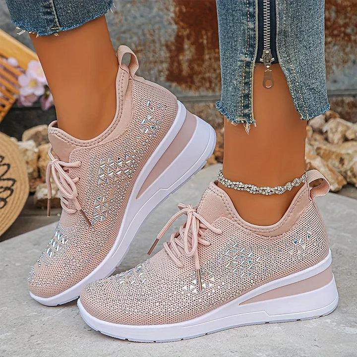 Giselle – Baskets orthopédiques avec strass scintillants LuvaParis