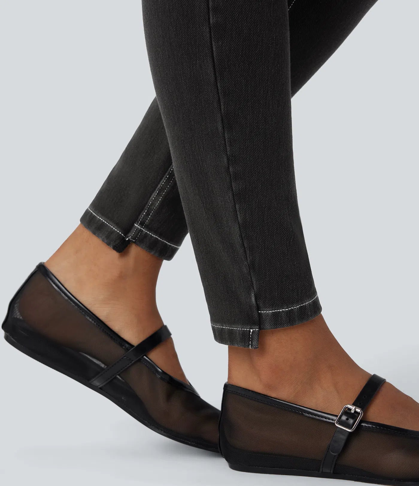 Jean ajusté décontracté Halara Flex™ taille basse avec poches LuvaParis