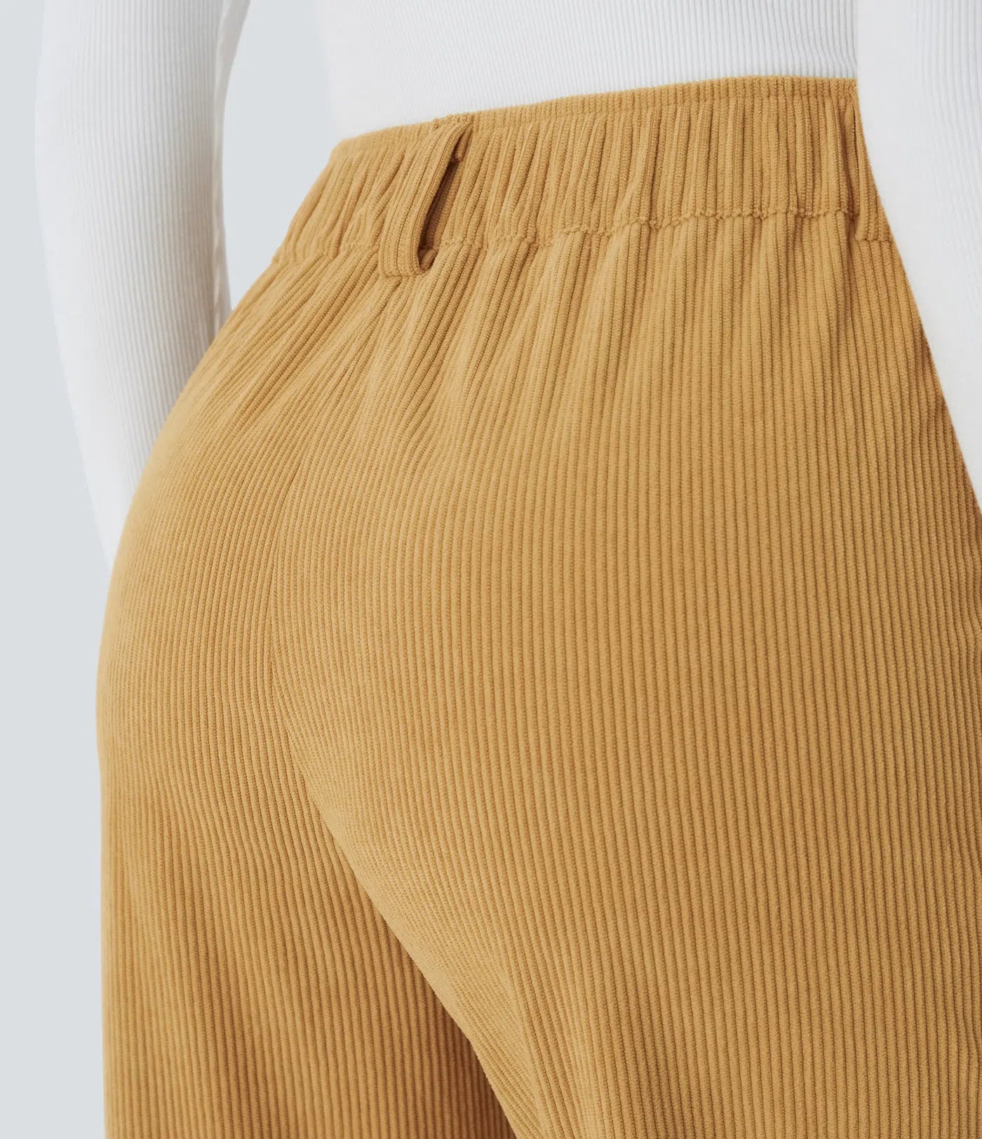 Émile – Pantalon velours côtelé avec poches - Amber Gold LuvaParis