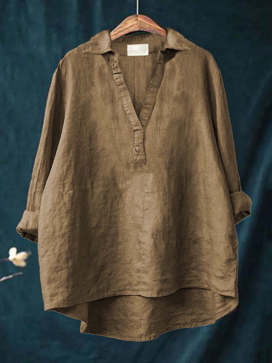 Andrea™ - Blouse en lin LuvaParis