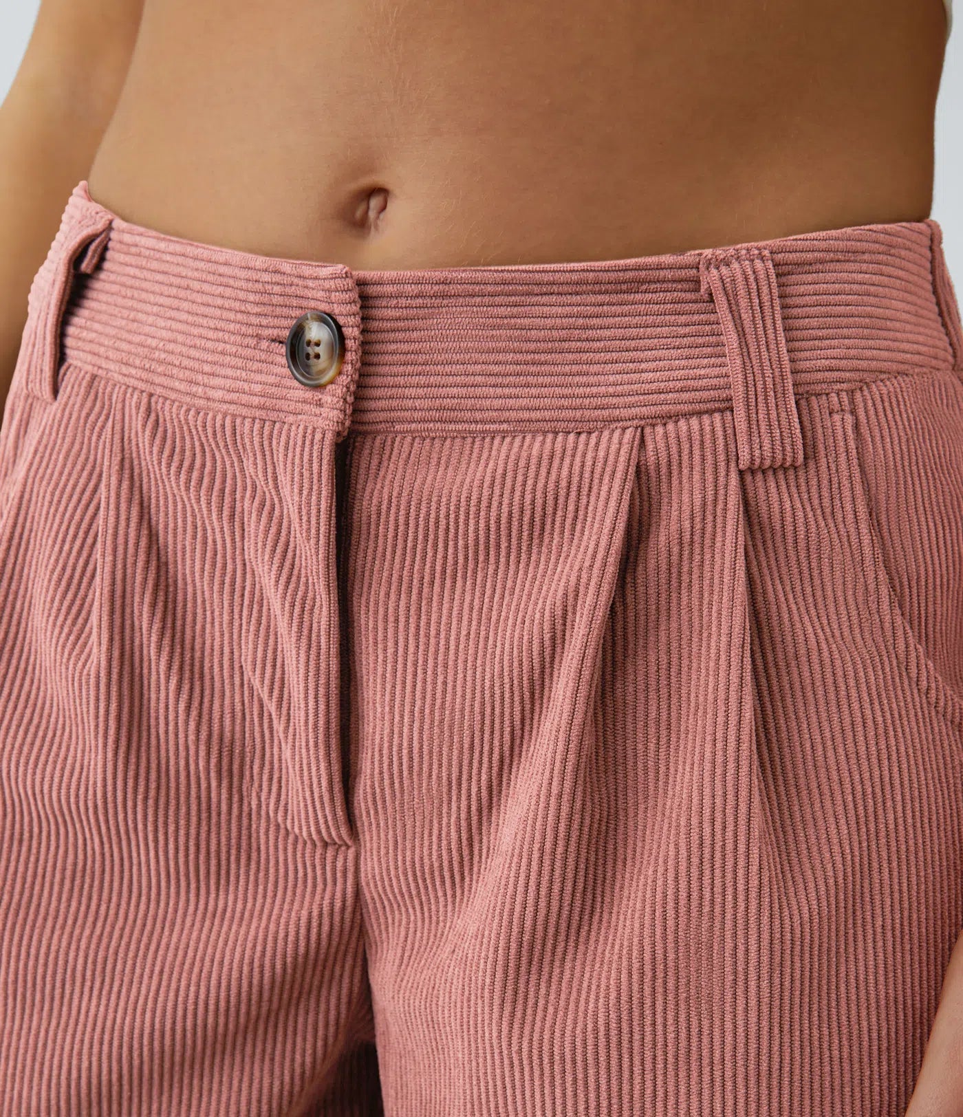 Émile – Pantalon velours côtelé avec poches - Desert Sand LuvaParis