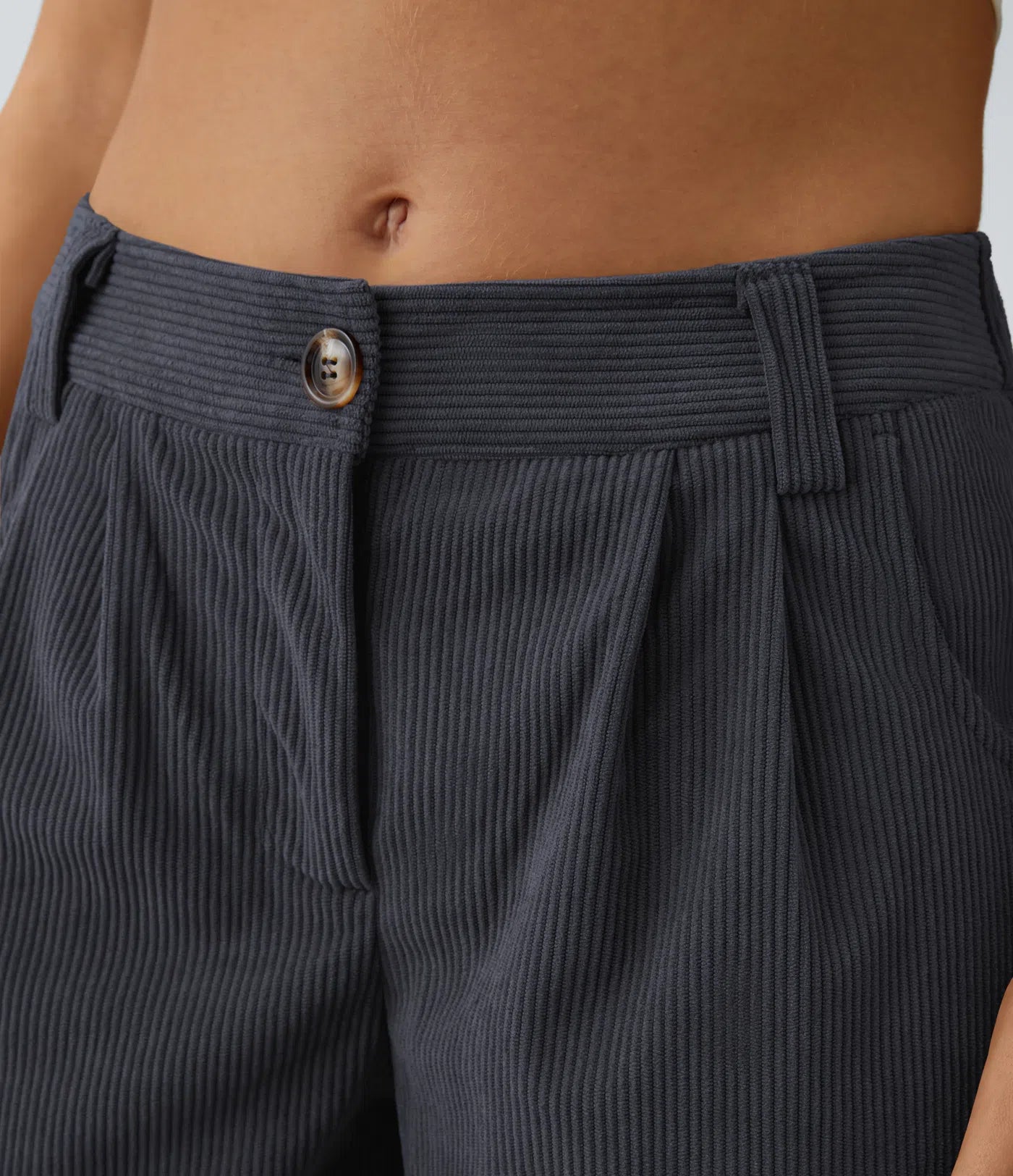 Émile – Pantalon velours côtelé avec poches -  Nine Iron LuvaParis