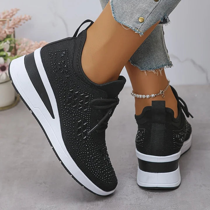Giselle – Baskets orthopédiques avec strass scintillants LuvaParis