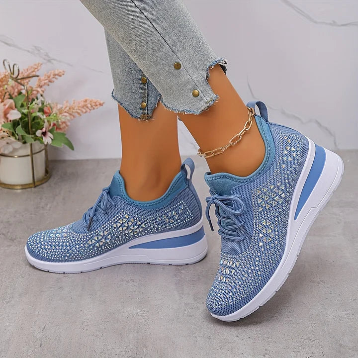 Giselle – Baskets orthopédiques avec strass scintillants LuvaParis
