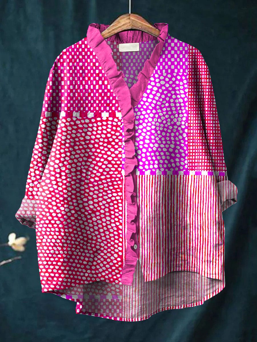 Cassandra™ - Blouse en Lin LuvaParis