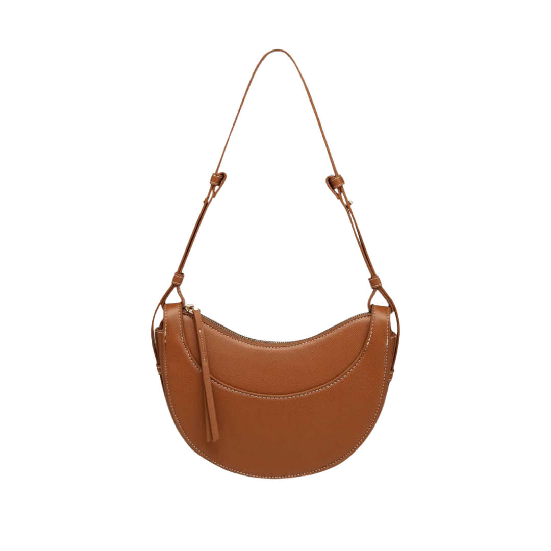 Edmée | Sac Selle Tan Élégant Luaneva