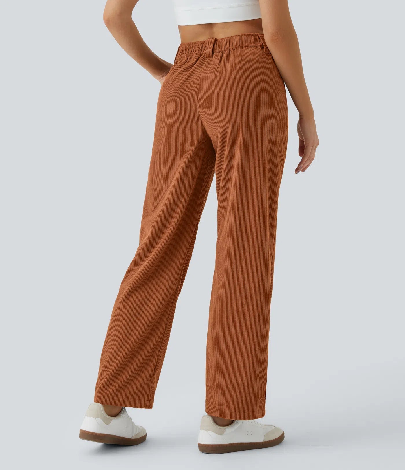 Émile – Pantalon velours côtelé avec poches - Bombay Brown LuvaParis