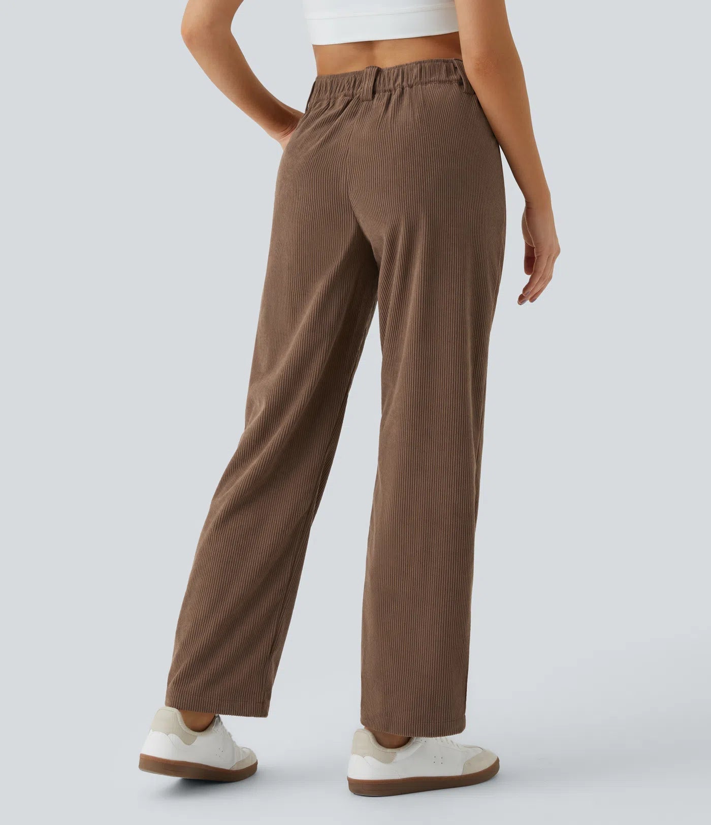 Émile – Pantalon velours côtelé avec poches - Acorn LuvaParis