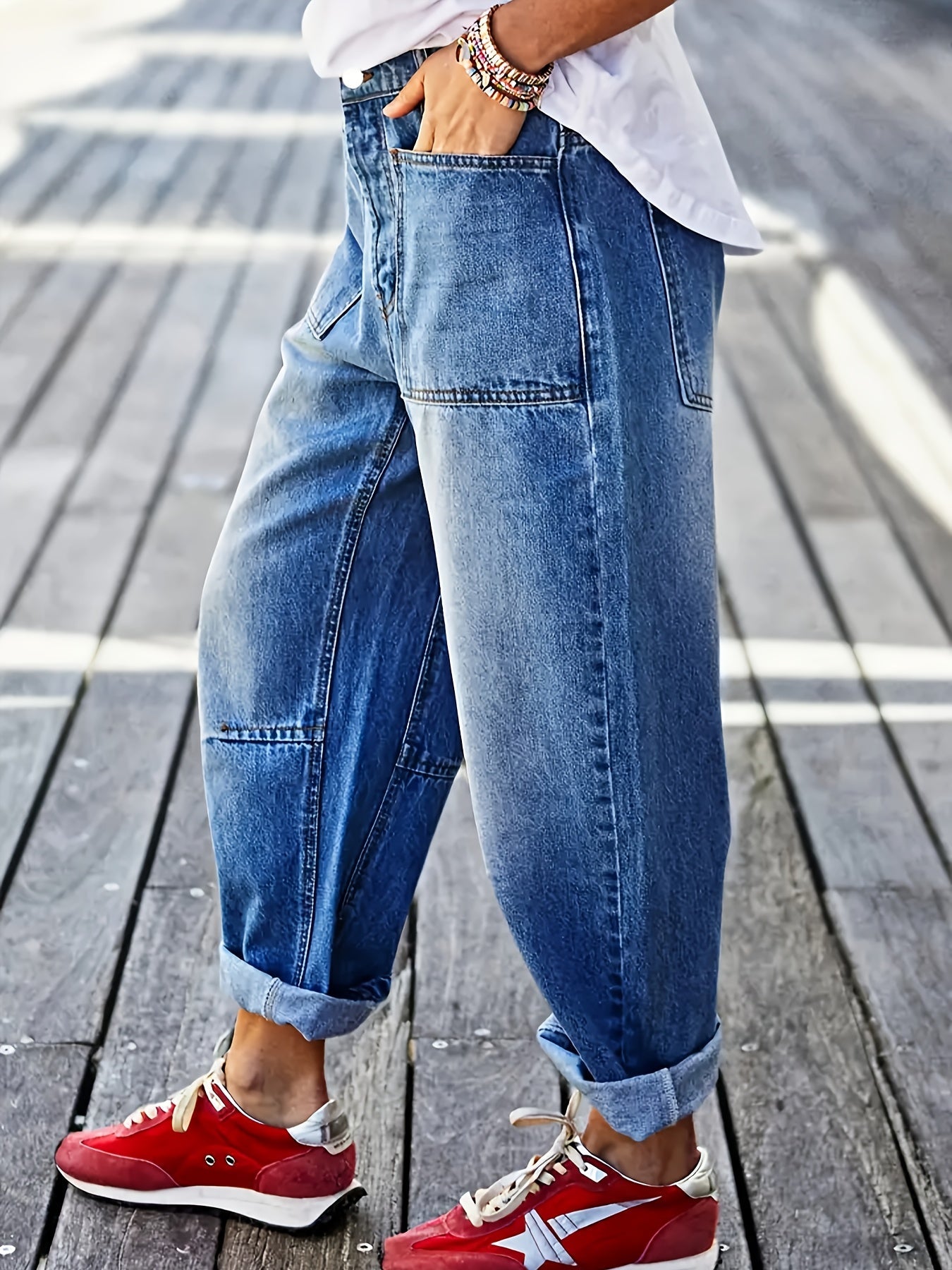 Jeans Femme RelaxFit™ – Style Décontracté et Élégant LuvaParis