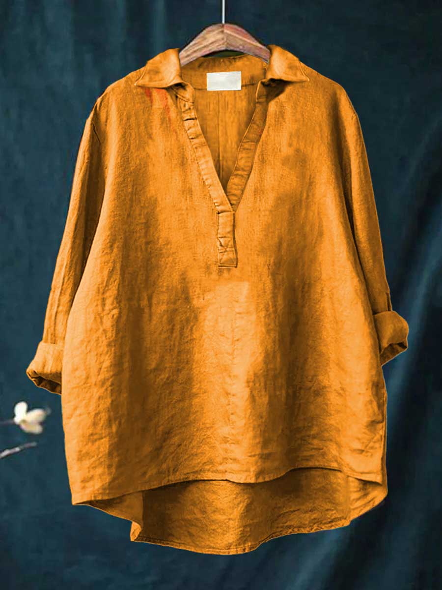 Andrea™ - Blouse en lin LuvaParis