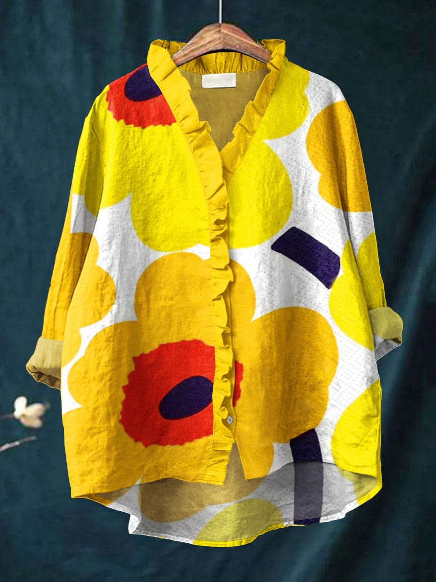 Helena™ - Blouse à volants LuvaParis