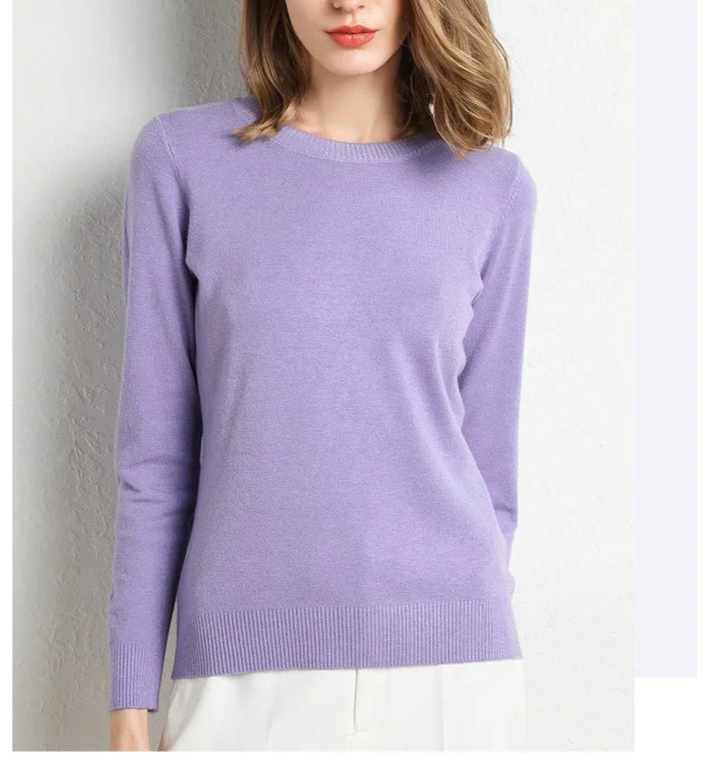 BNOIR | Pull confort en laine essentiel LuvaParis