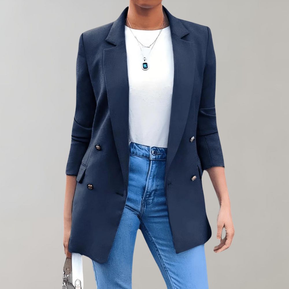 Elegant and Tailored Blazer Jacket for Women ELVORIA UK