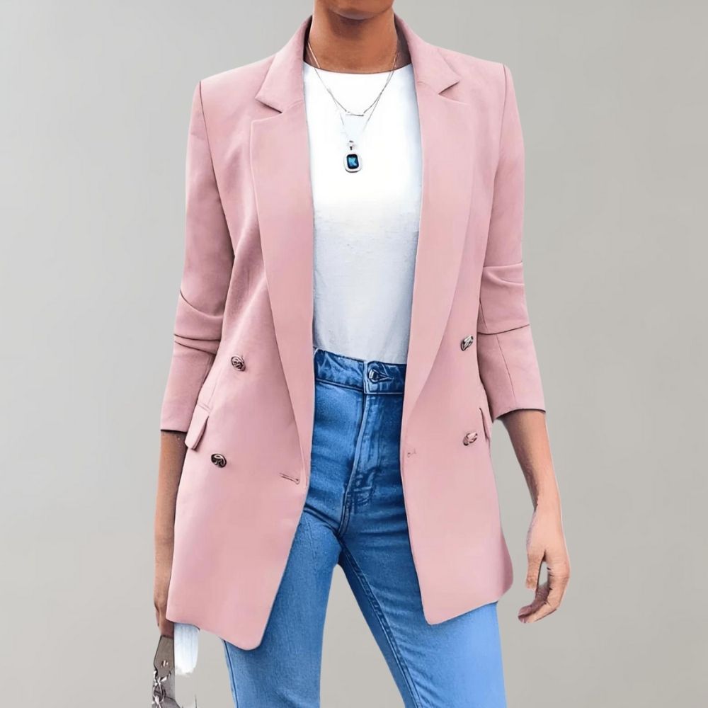 Elegant and Tailored Blazer Jacket for Women ELVORIA UK