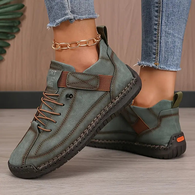 Sophie™ | Chaussures Rando Confort Beige LuvaParis